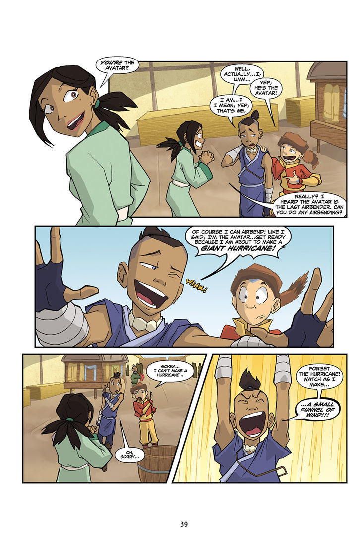 Avatar: The Last Airbender - The Lost Adventures Chapter 2 page 9 - Chapter 2 : Book Two: Earth