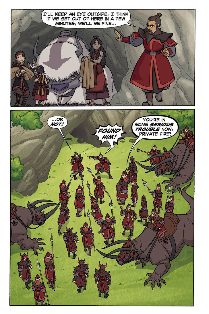 Avatar: The Last Airbender - The Lost Adventures Chapter 3 page 21 - Chapter 3 : Book Three: Fire