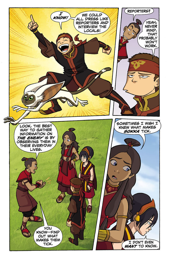 Avatar: The Last Airbender - The Lost Adventures Chapter 3 page 5 - Chapter 3 : Book Three: Fire