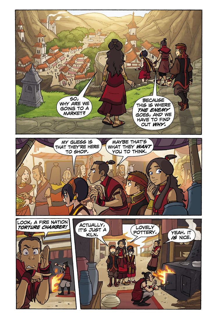 Avatar: The Last Airbender - The Lost Adventures Chapter 3 page 6 - Chapter 3 : Book Three: Fire