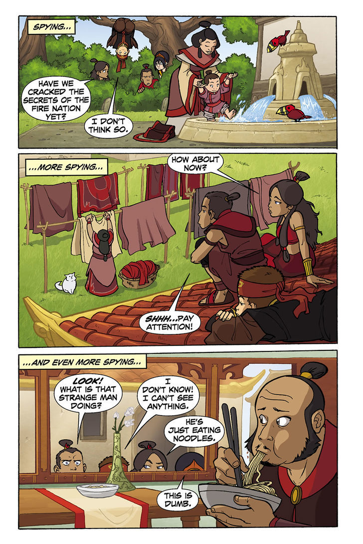Avatar: The Last Airbender - The Lost Adventures Chapter 3 page 7 - Chapter 3 : Book Three: Fire