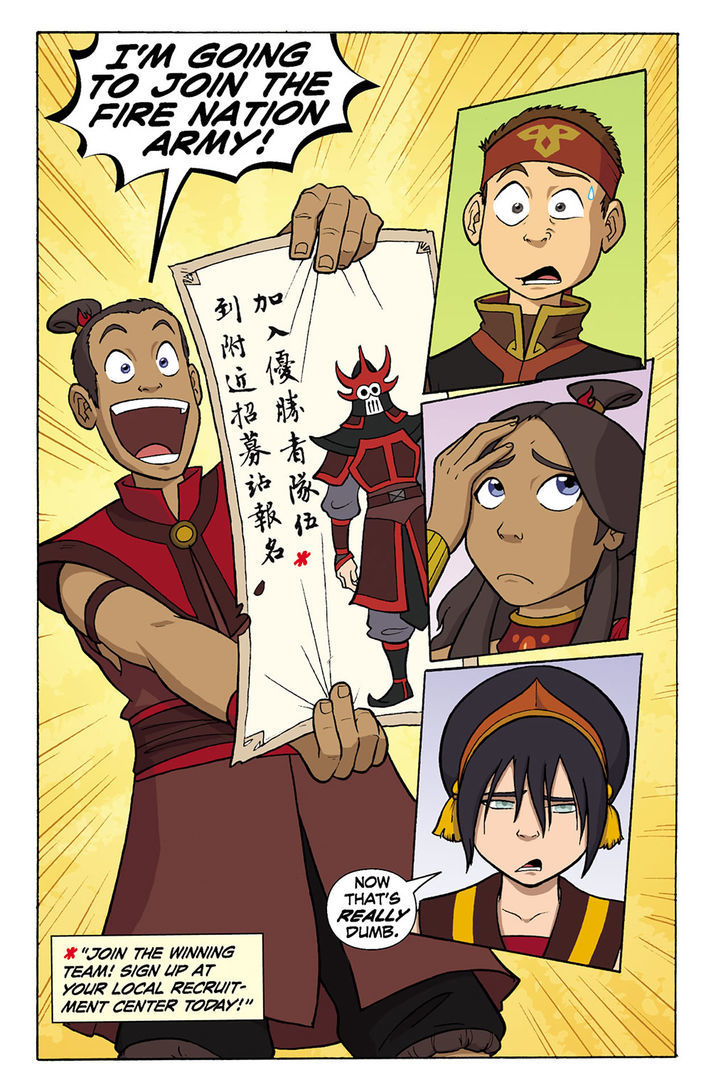 Avatar: The Last Airbender - The Lost Adventures Chapter 3 page 9 - Chapter 3 : Book Three: Fire
