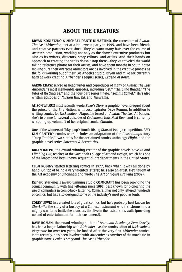 Avatar: The Last Airbender - The Lost Adventures Chapter 4 page 7 - Chapter 4 : Bonus Stories