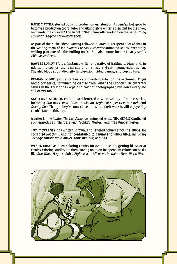 Avatar: The Last Airbender - The Lost Adventures Chapter 4 page 9 - Chapter 4 : Bonus Stories