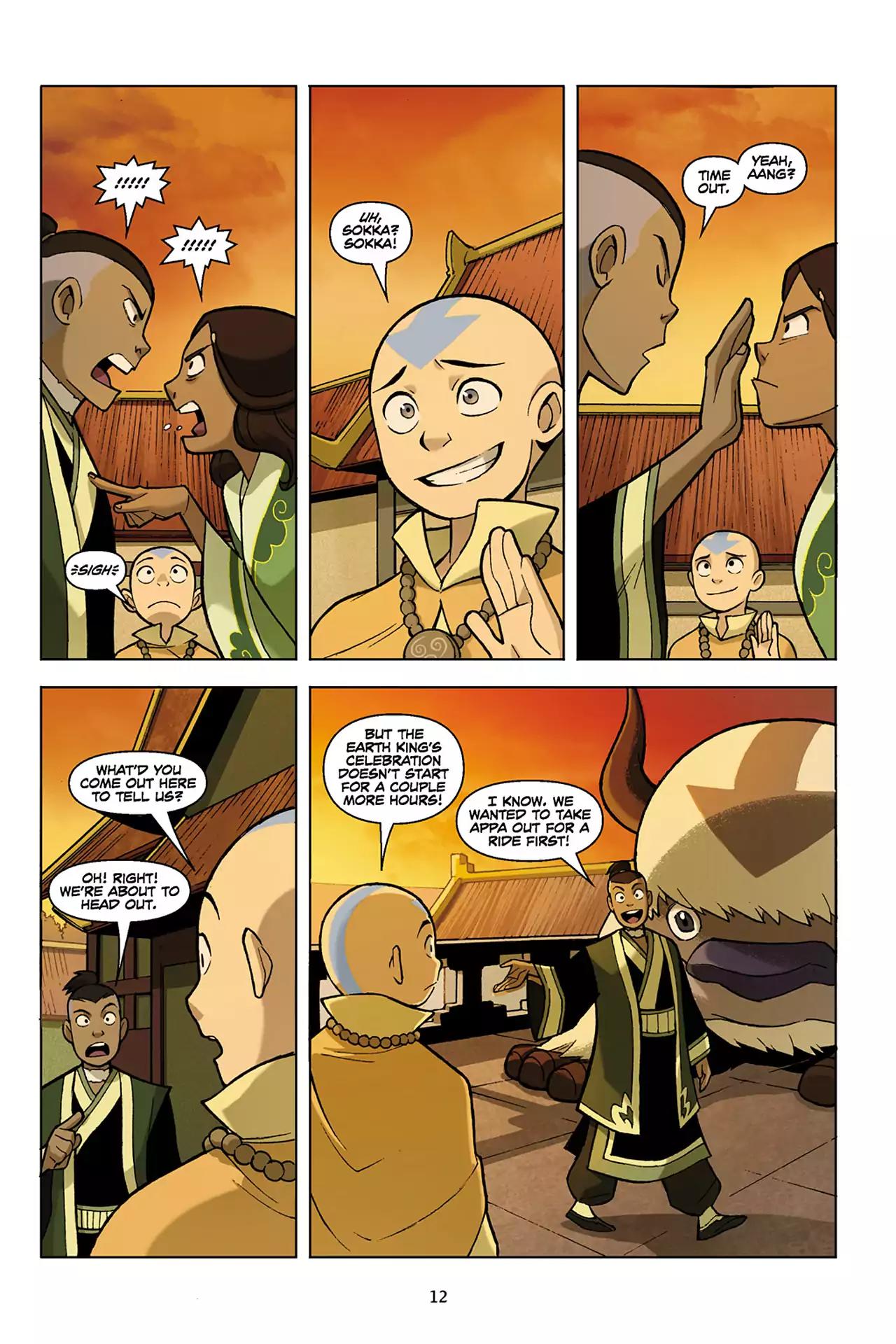 Avatar The Last Airbender - The Promise Chapter 1 page 13 - Chapter 1