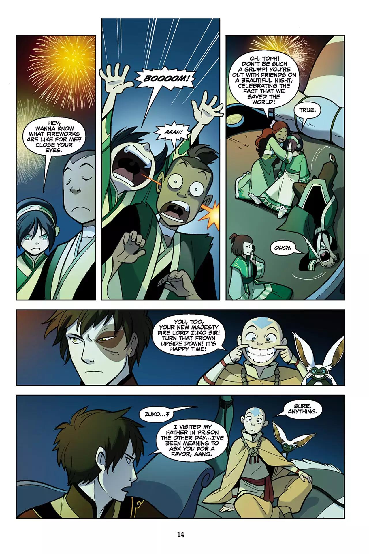Avatar The Last Airbender - The Promise Chapter 1 page 15 - Chapter 1