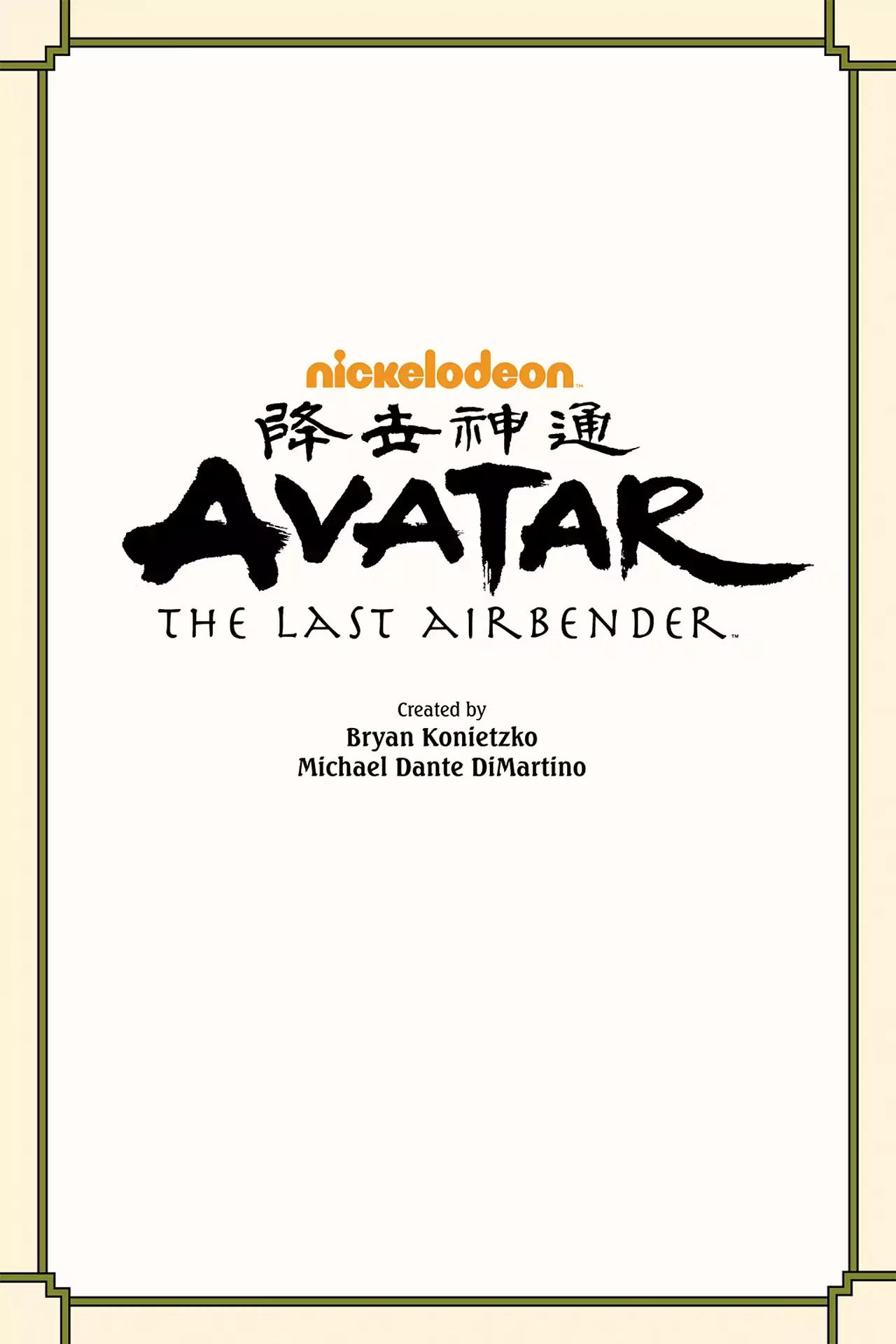 Avatar The Last Airbender - The Promise Chapter 1 page 2 - Chapter 1