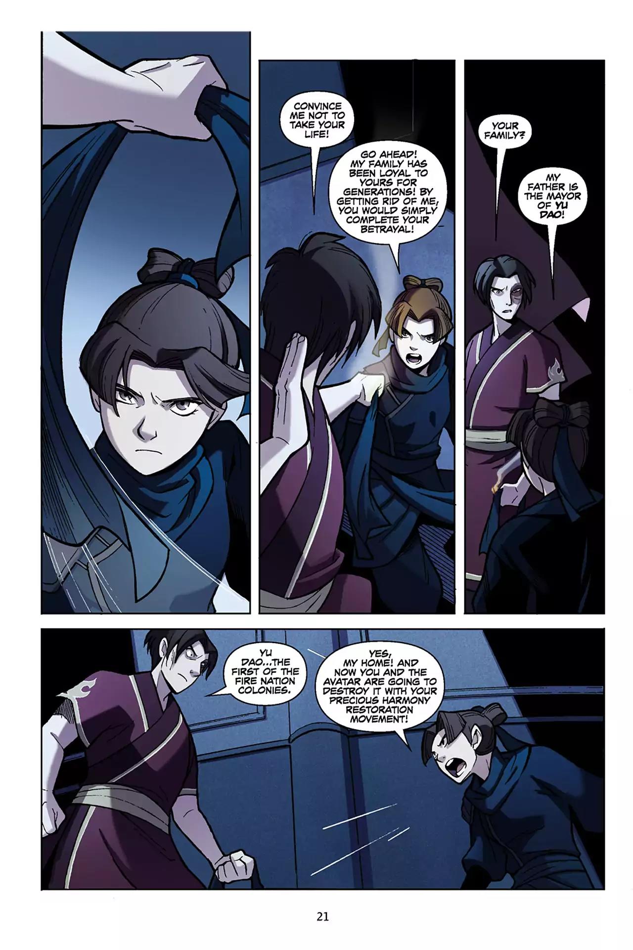 Avatar The Last Airbender - The Promise Chapter 1 page 22 - Chapter 1