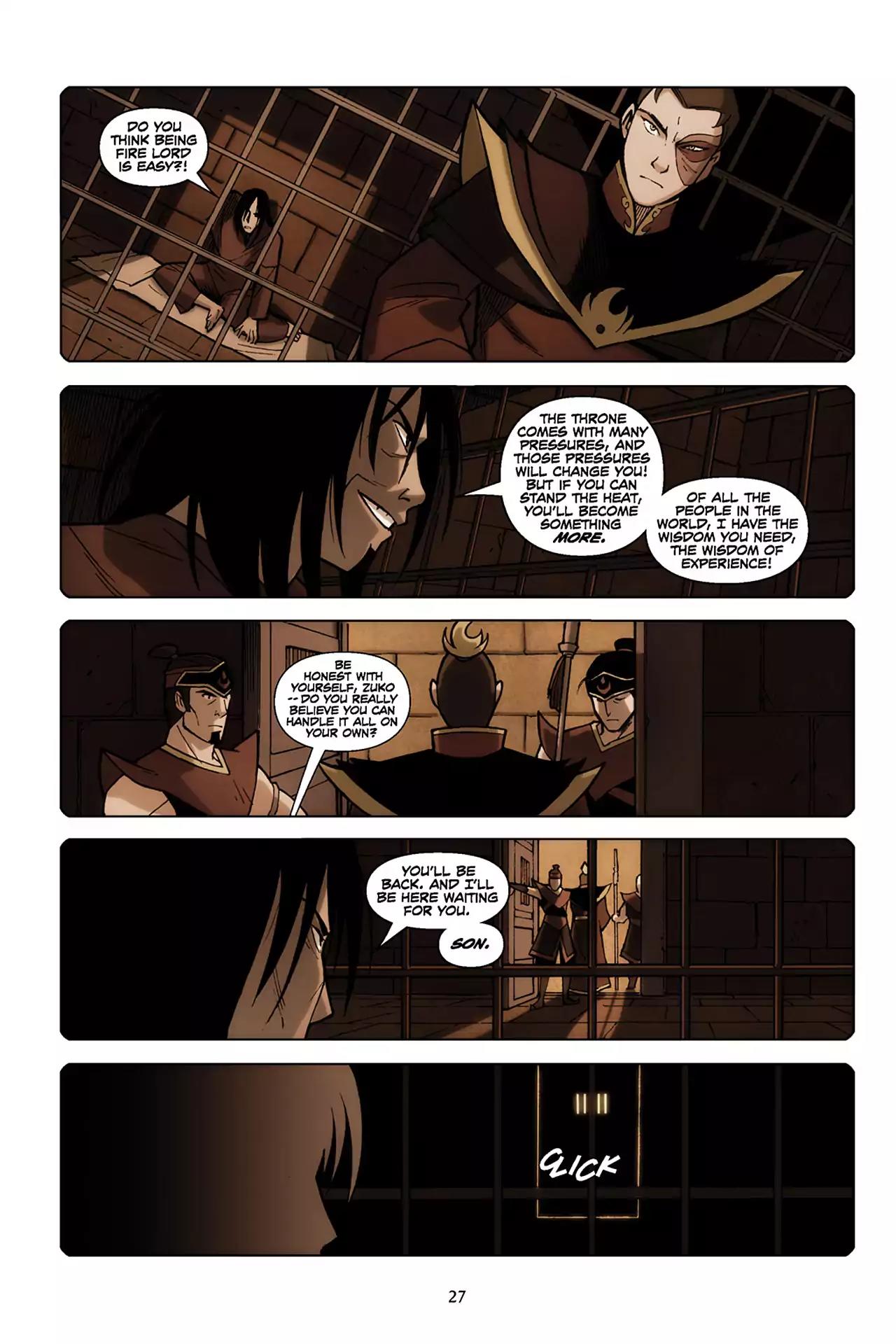 Avatar The Last Airbender - The Promise Chapter 1 page 28 - Chapter 1