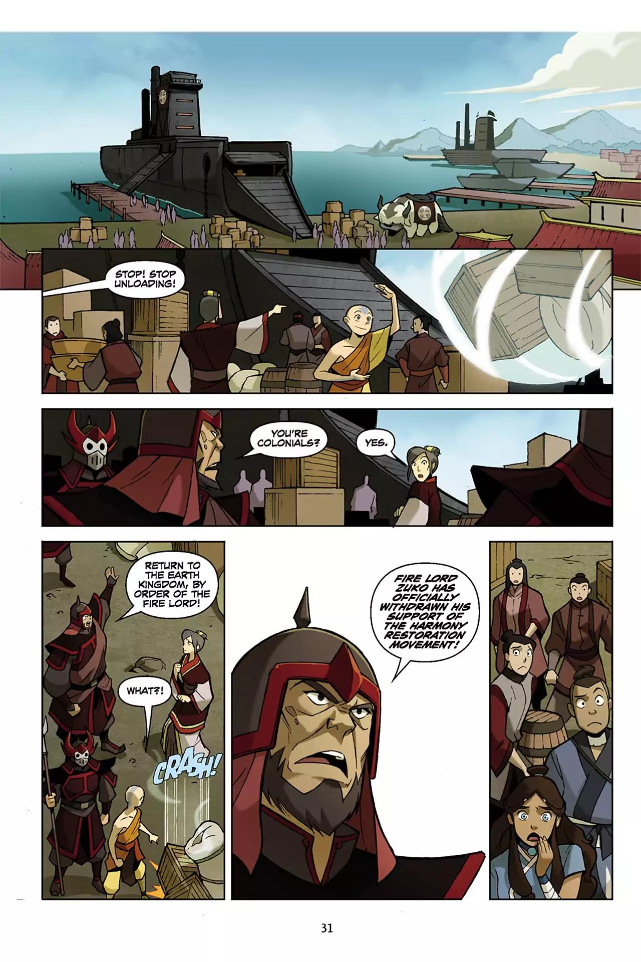 Avatar The Last Airbender - The Promise Chapter 1 page 32 - Chapter 1