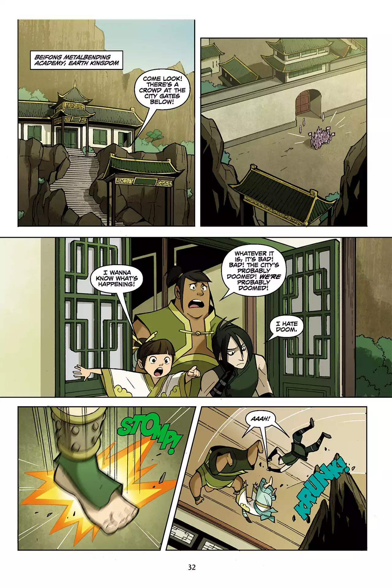 Avatar The Last Airbender - The Promise Chapter 1 page 33 - Chapter 1