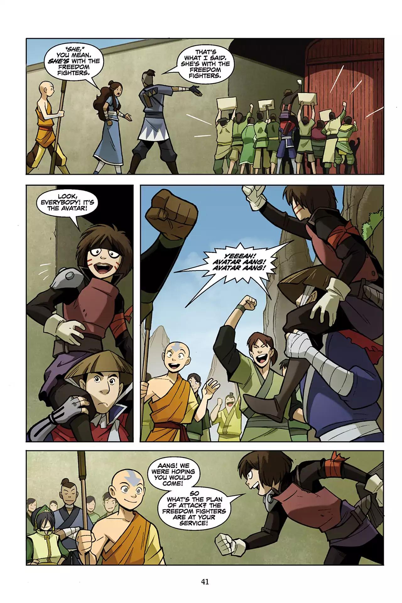 Avatar The Last Airbender - The Promise Chapter 1 page 42 - Chapter 1
