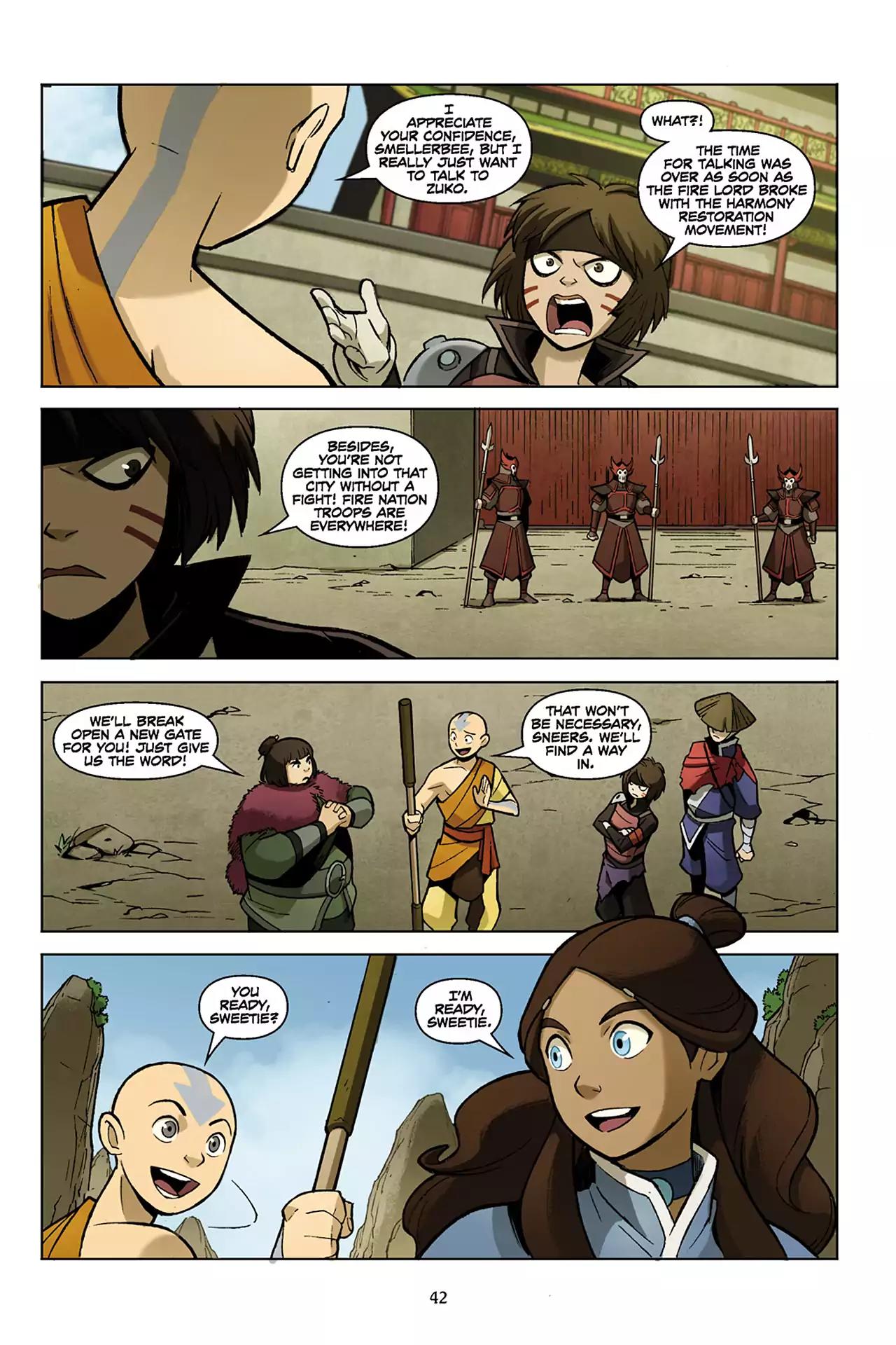 Avatar The Last Airbender - The Promise Chapter 1 page 43 - Chapter 1