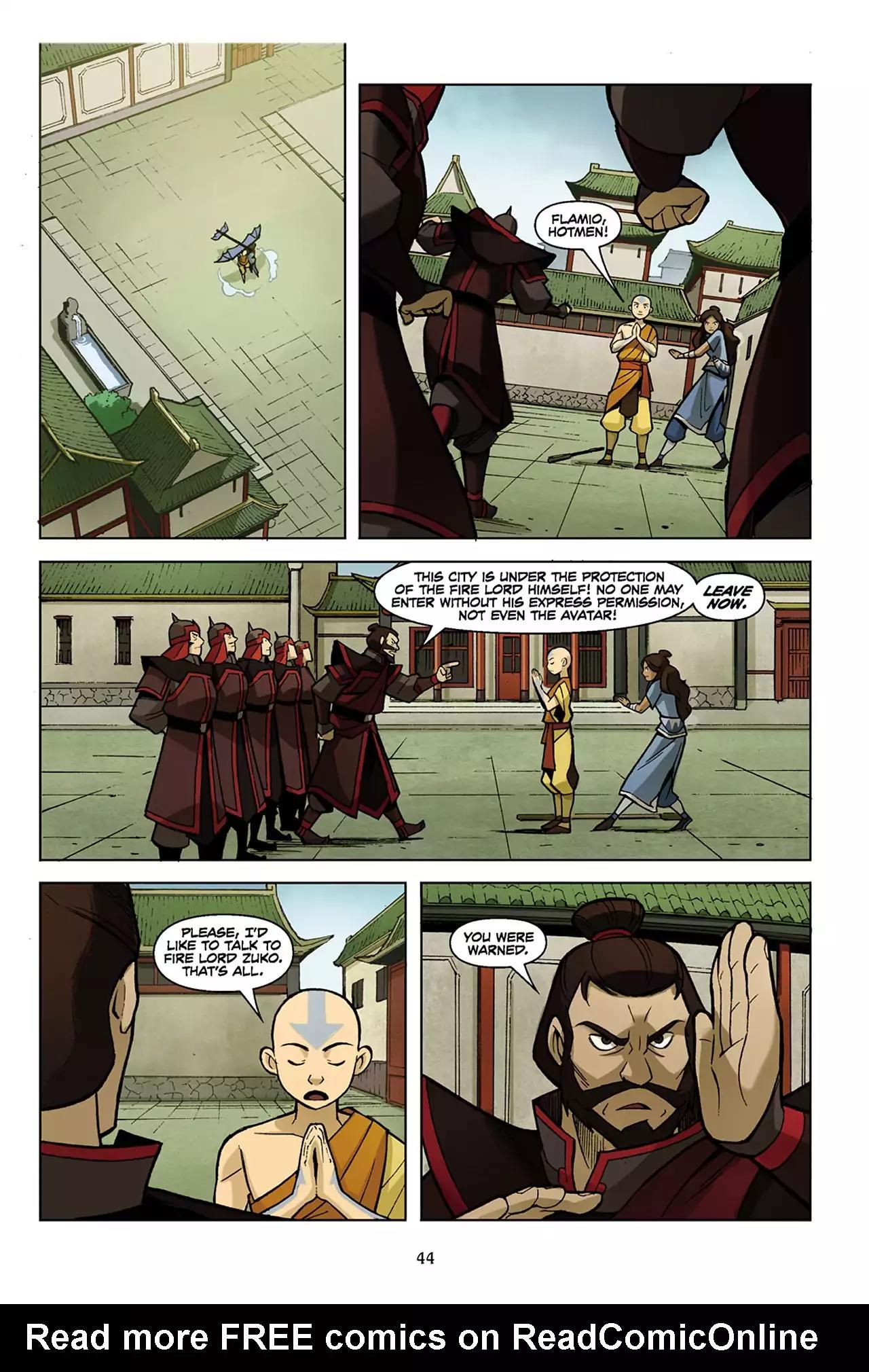 Avatar The Last Airbender - The Promise Chapter 1 page 45 - Chapter 1