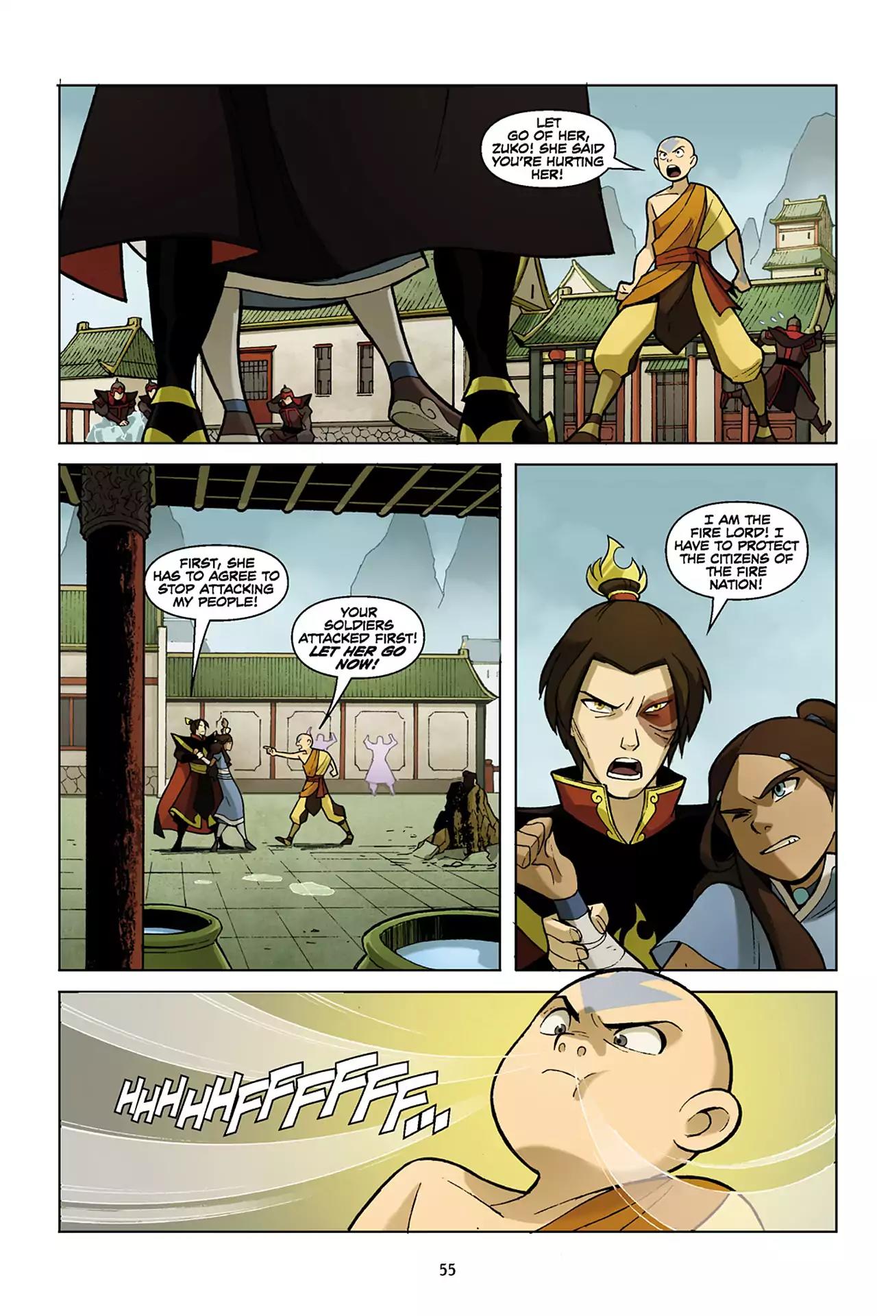 Avatar The Last Airbender - The Promise Chapter 1 page 56 - Chapter 1