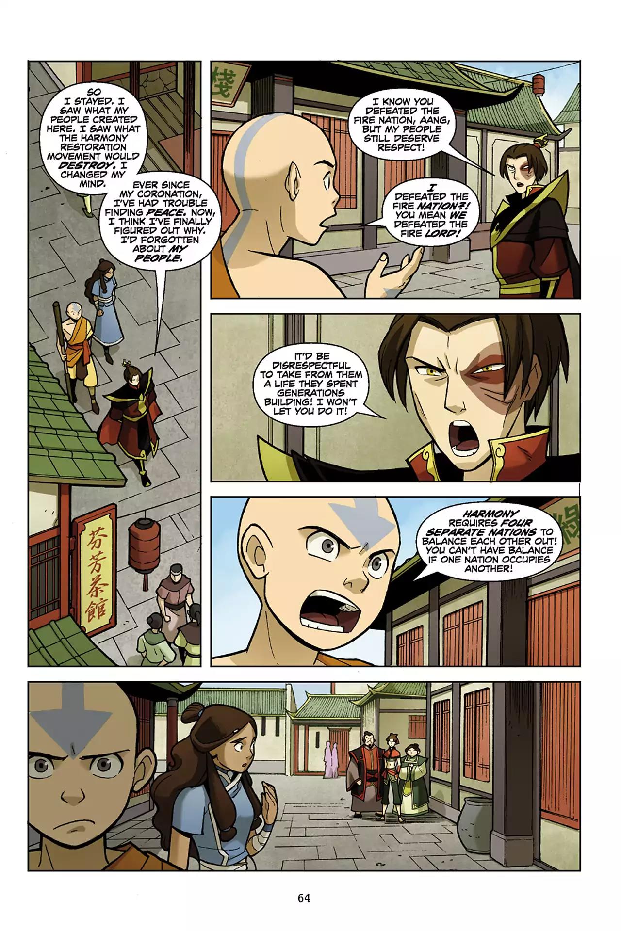 Avatar The Last Airbender - The Promise Chapter 1 page 65 - Chapter 1