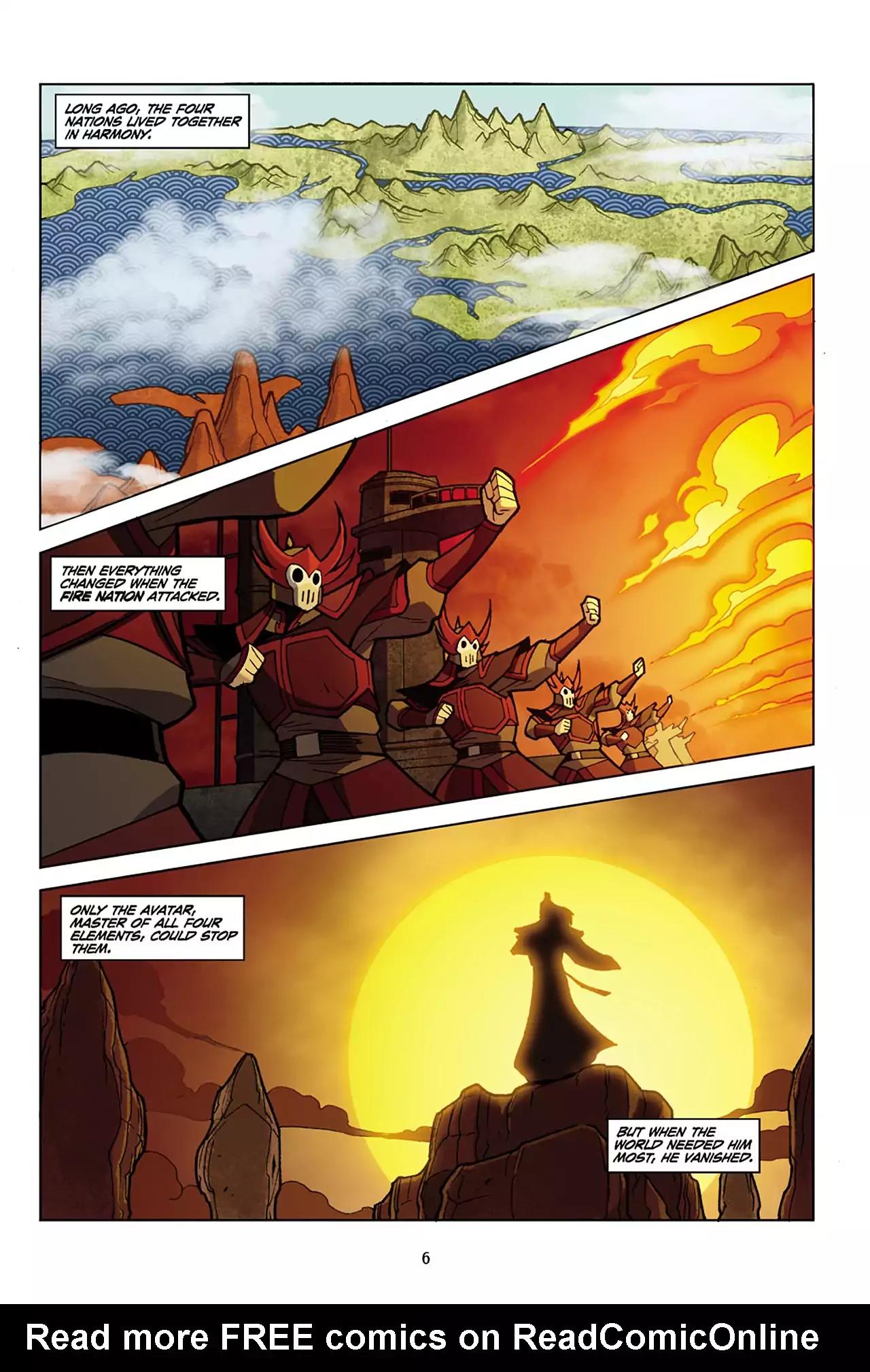 Avatar The Last Airbender - The Promise Chapter 1 page 7 - Chapter 1