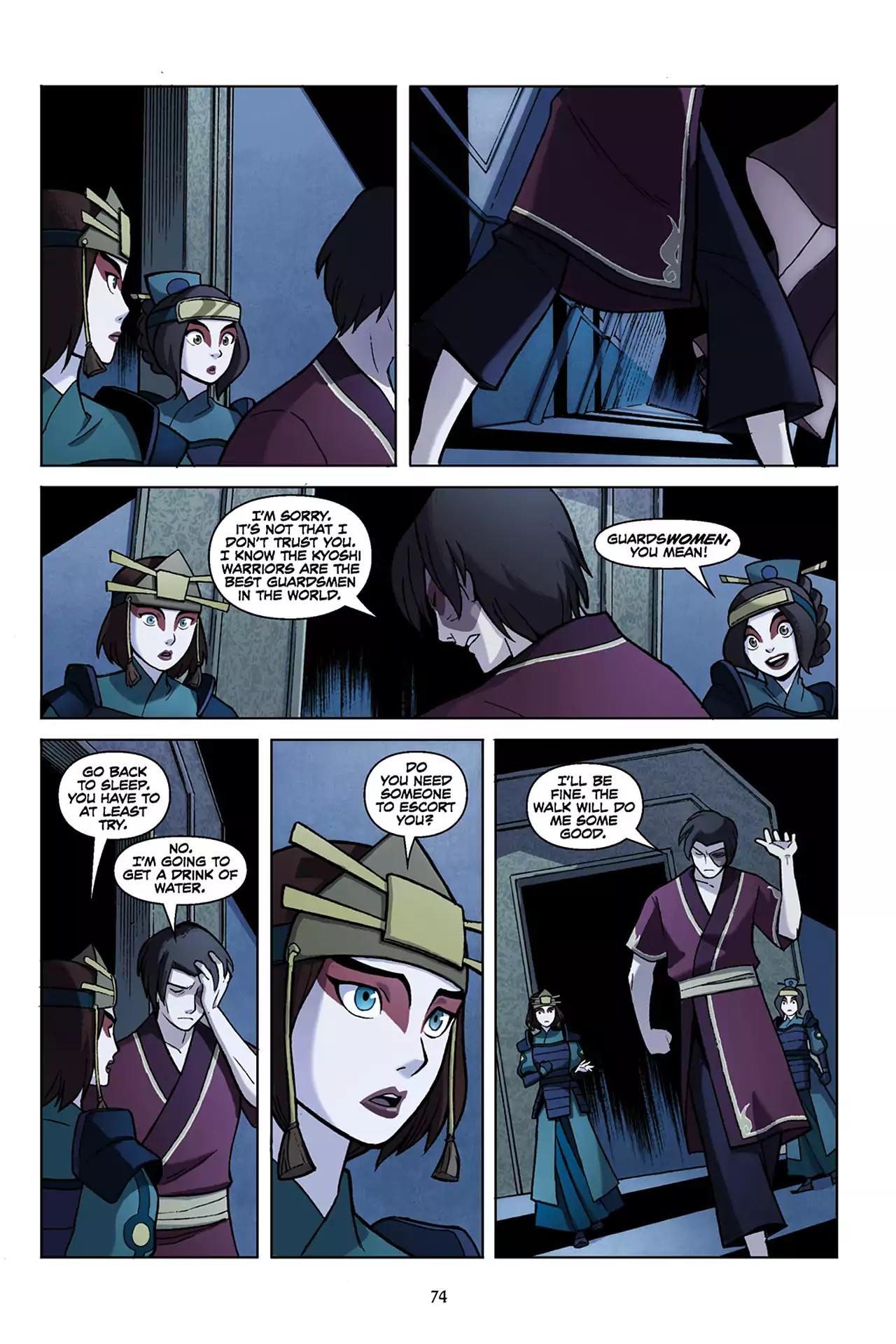 Avatar The Last Airbender - The Promise Chapter 1 page 75 - Chapter 1