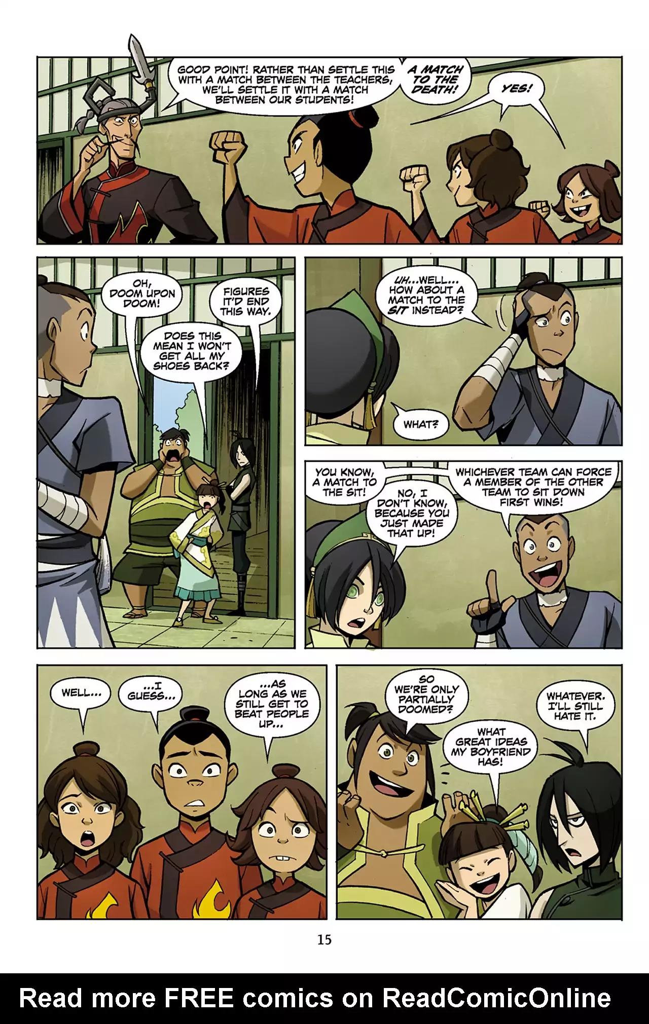 Avatar The Last Airbender - The Promise Chapter 2 page 16 - Chapter 2