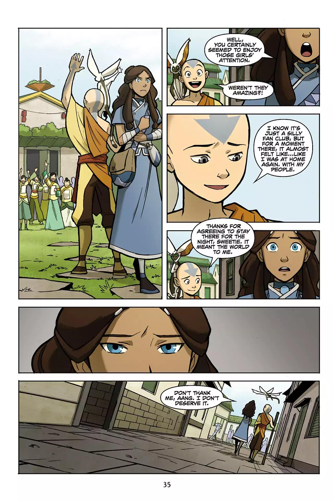 Avatar The Last Airbender - The Promise Chapter 2 page 36 - Chapter 2