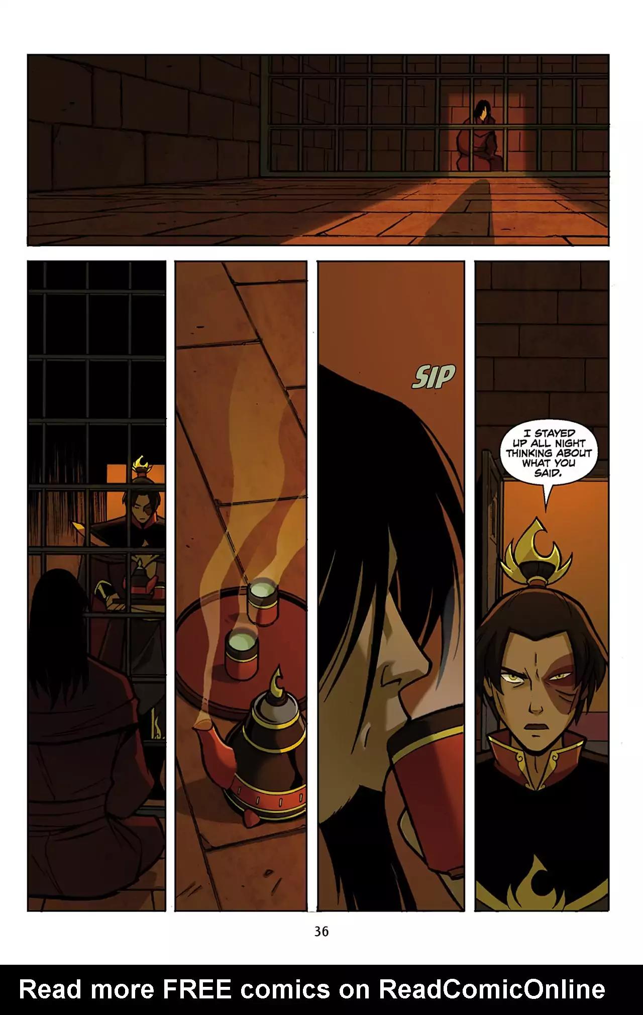 Avatar The Last Airbender - The Promise Chapter 2 page 37 - Chapter 2
