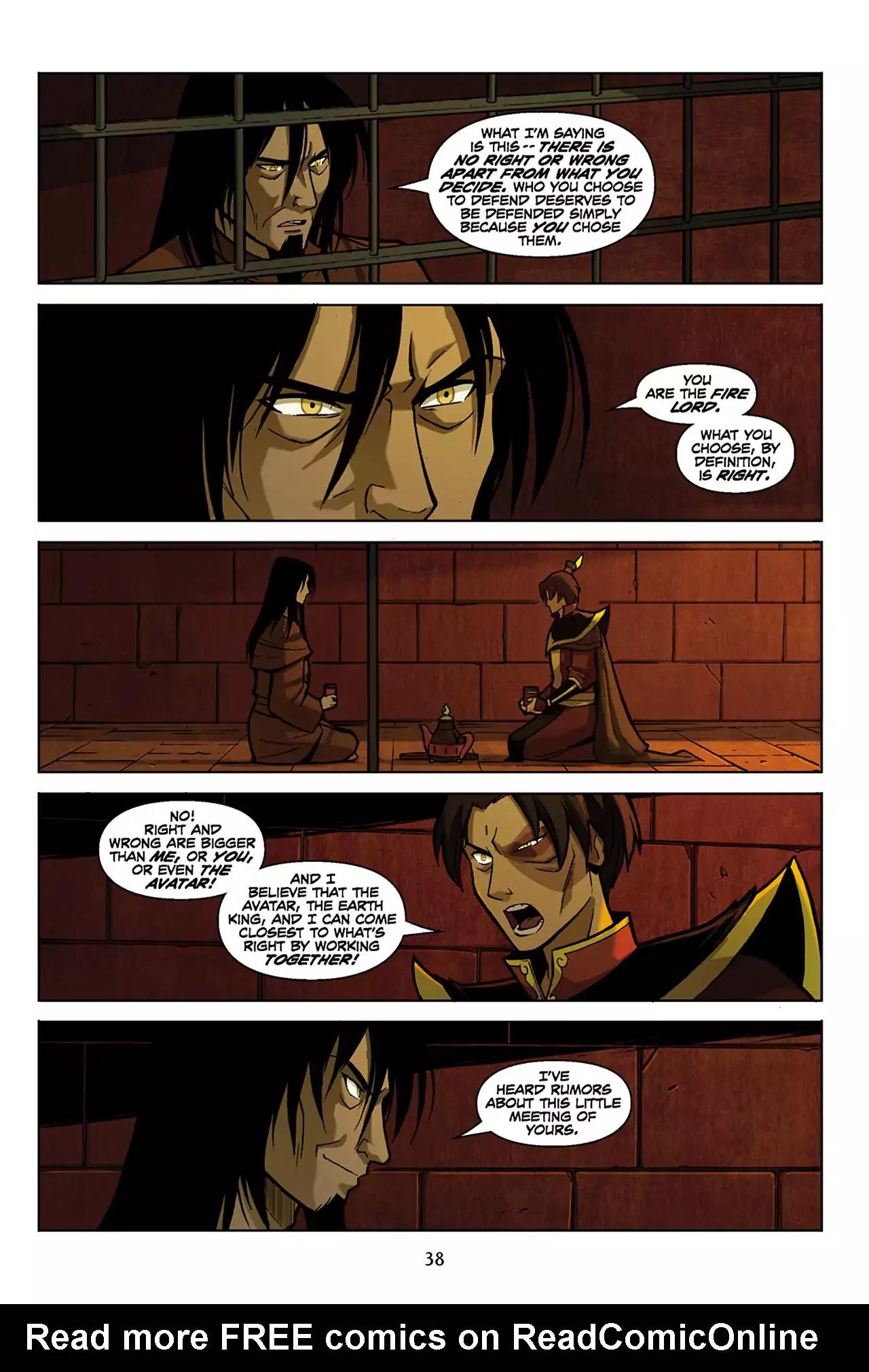 Avatar The Last Airbender - The Promise Chapter 2 page 39 - Chapter 2