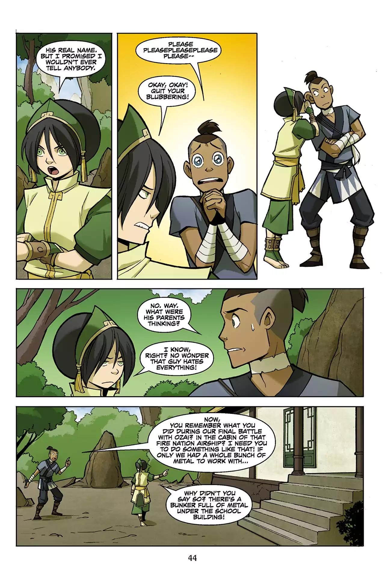 Avatar The Last Airbender - The Promise Chapter 2 page 45 - Chapter 2