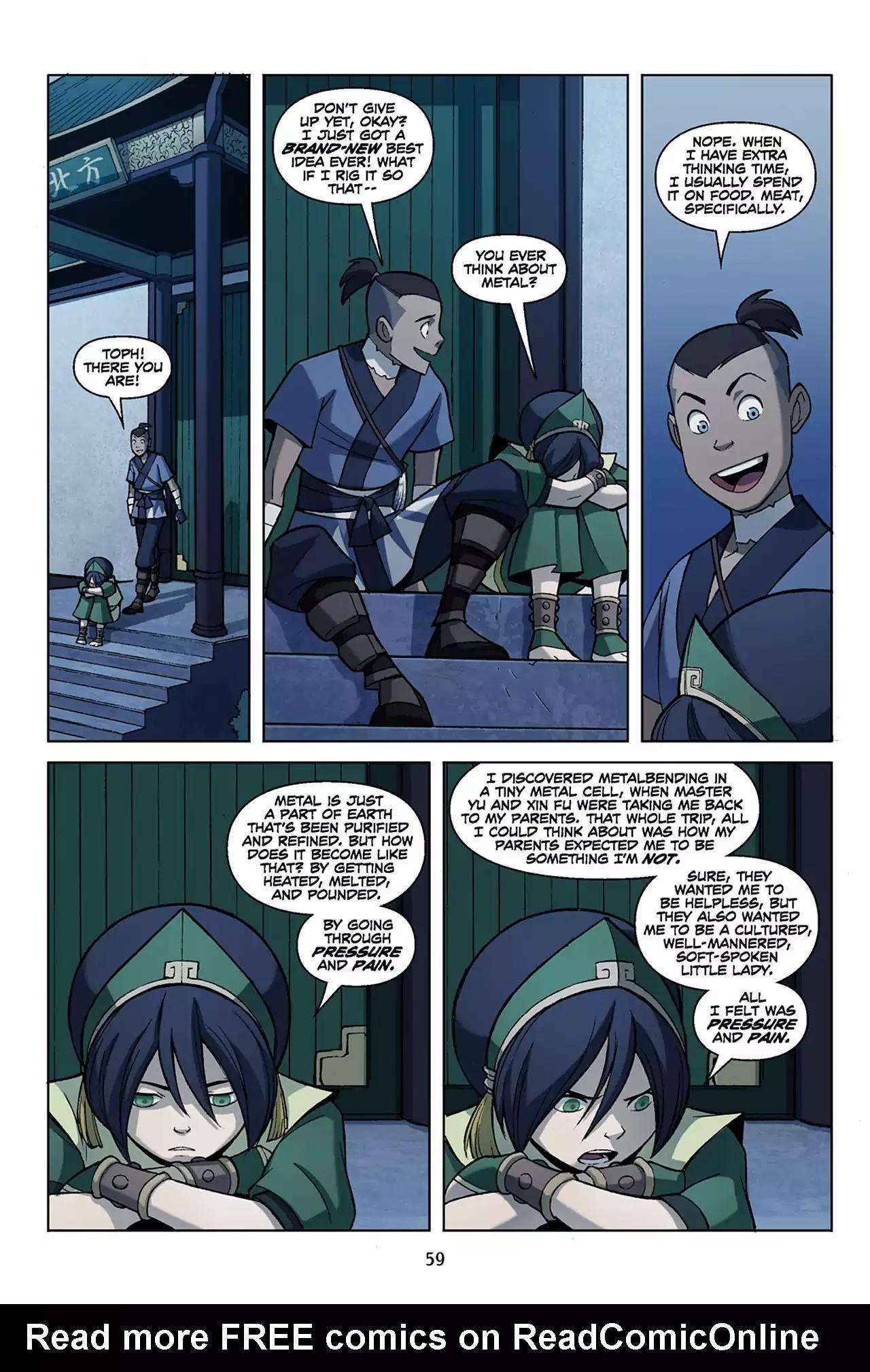Avatar The Last Airbender - The Promise Chapter 2 page 60 - Chapter 2
