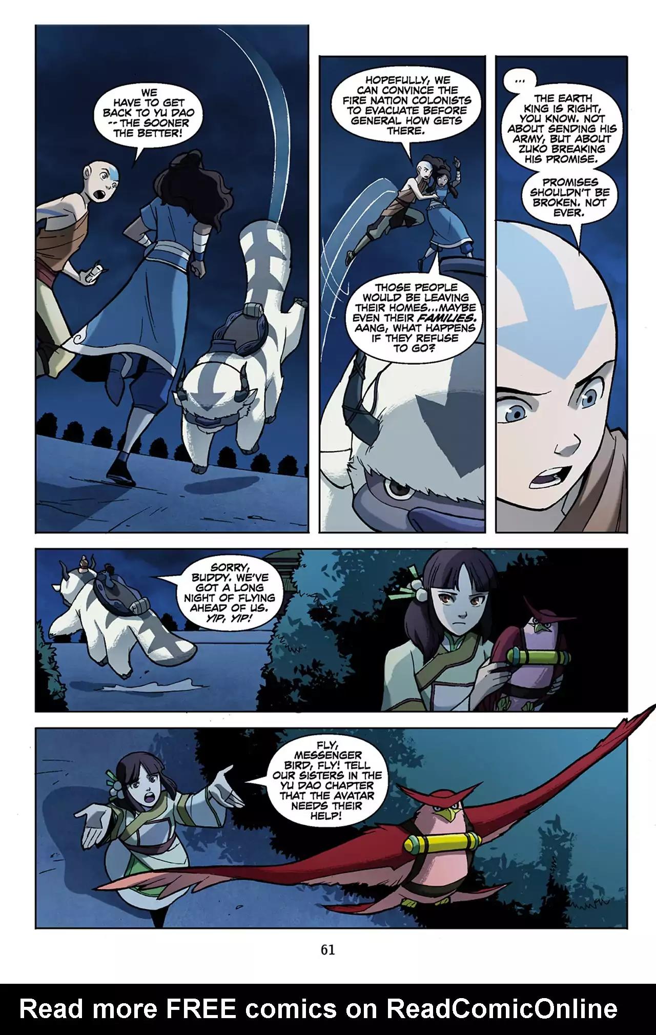 Avatar The Last Airbender - The Promise Chapter 2 page 62 - Chapter 2