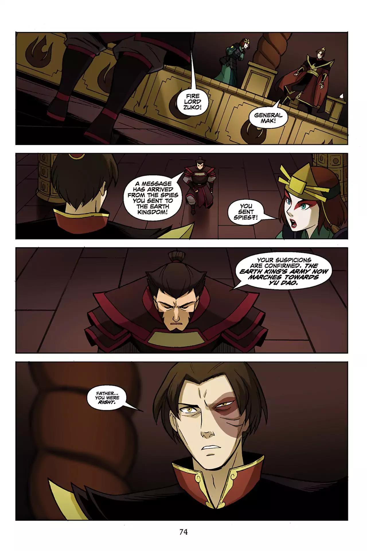 Avatar The Last Airbender - The Promise Chapter 2 page 75 - Chapter 2