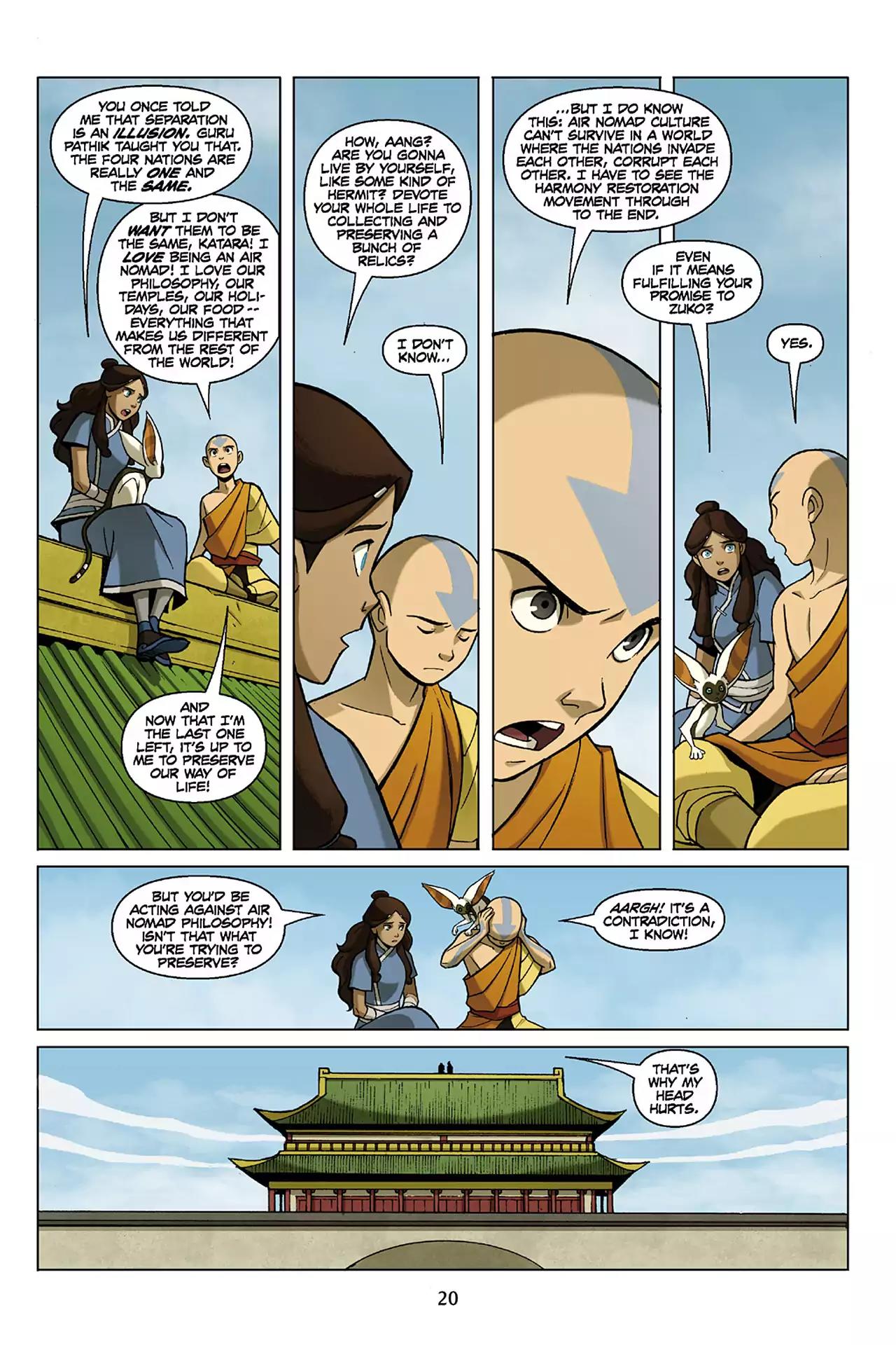 Avatar The Last Airbender - The Promise Chapter 3 page 21 - Chapter 3