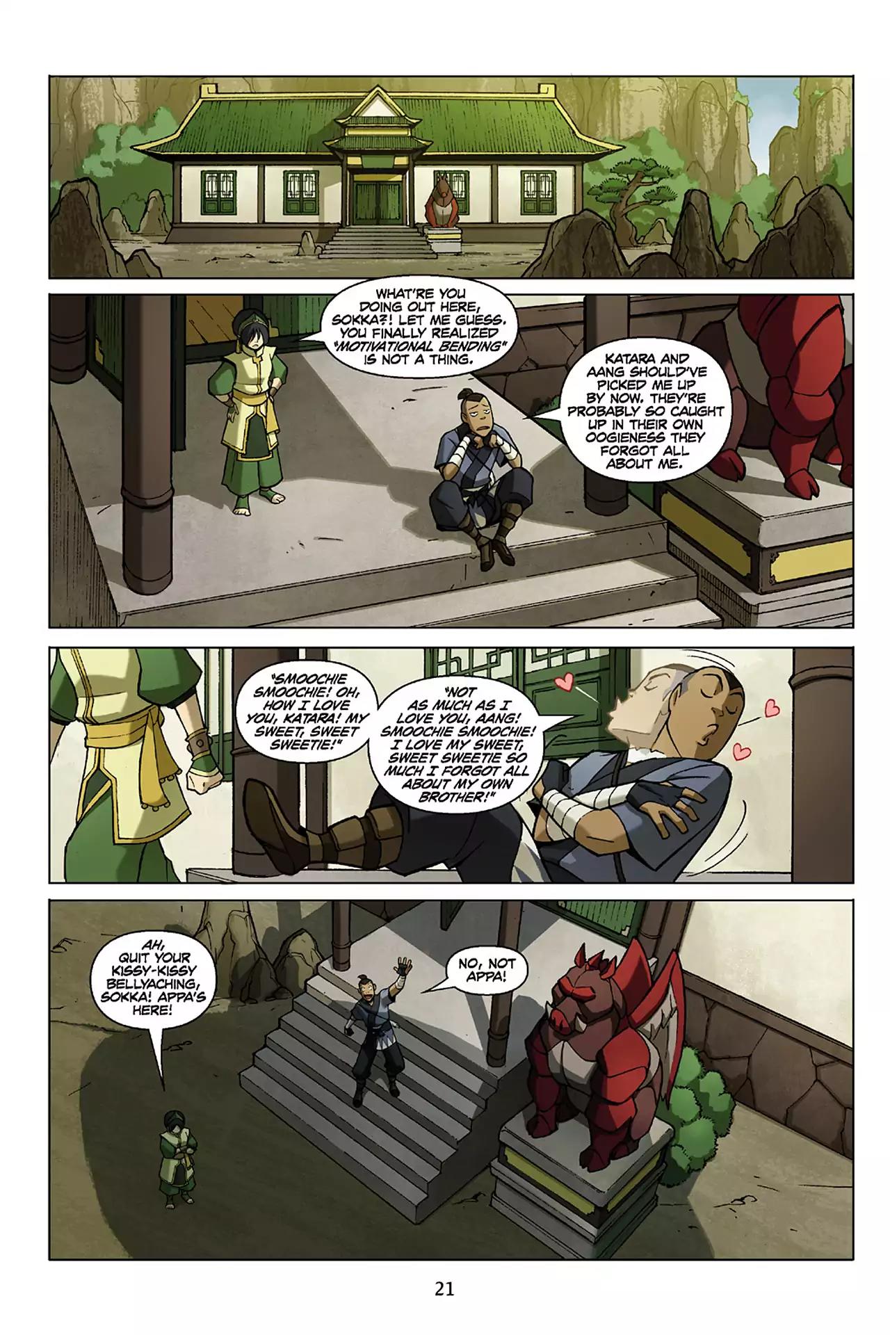 Avatar The Last Airbender - The Promise Chapter 3 page 22 - Chapter 3