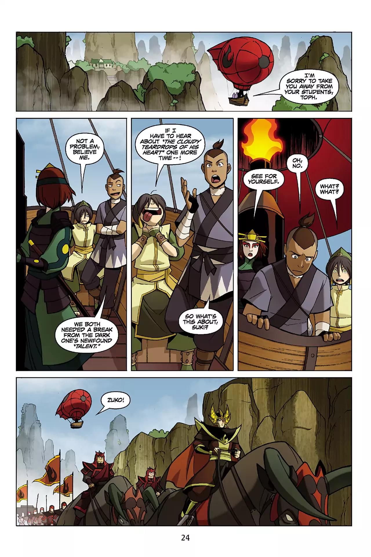 Avatar The Last Airbender - The Promise Chapter 3 page 25 - Chapter 3
