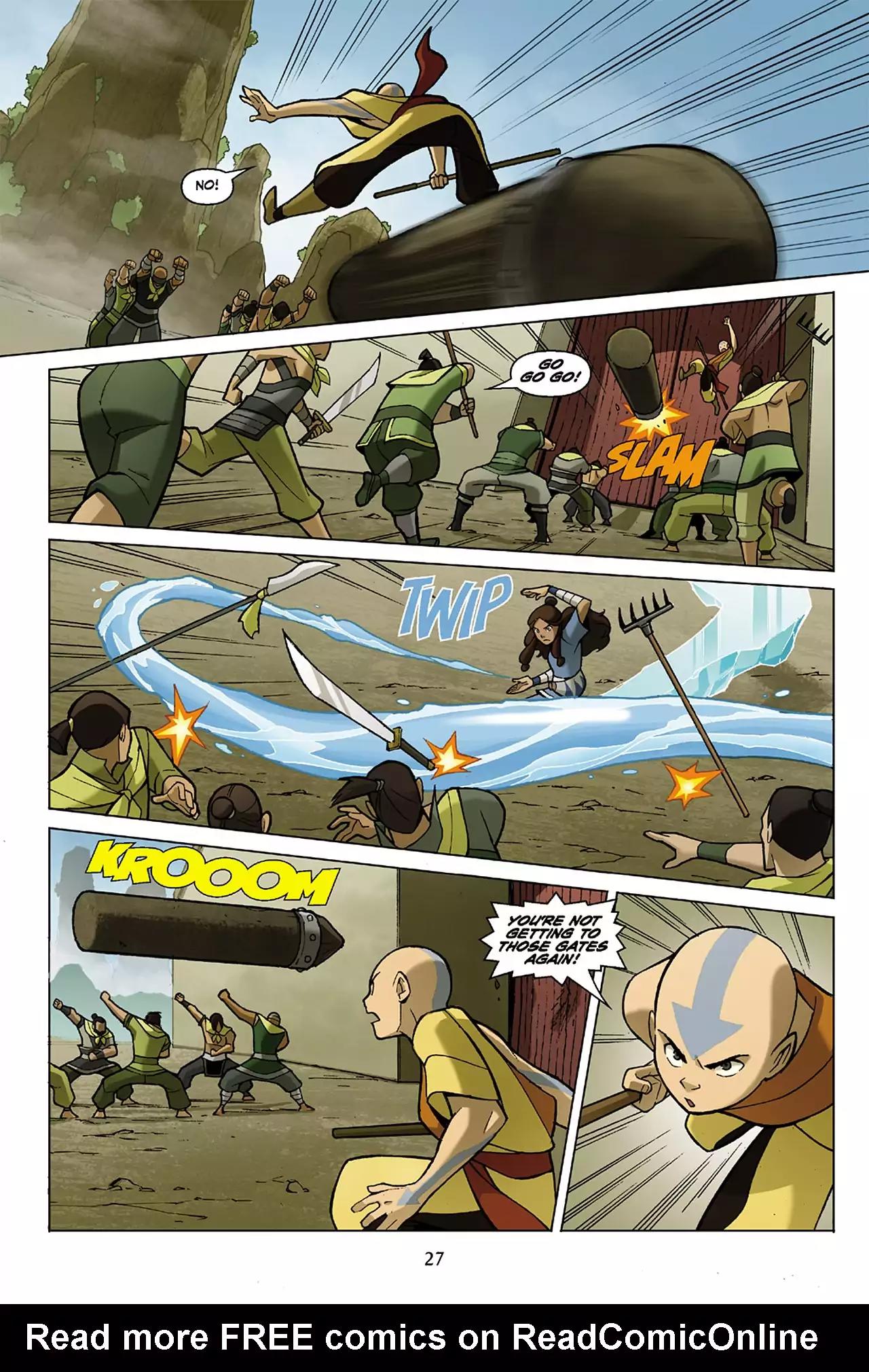 Avatar The Last Airbender - The Promise Chapter 3 page 28 - Chapter 3