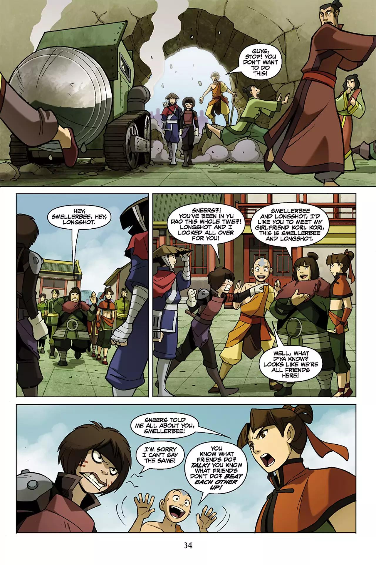 Avatar The Last Airbender - The Promise Chapter 3 page 35 - Chapter 3