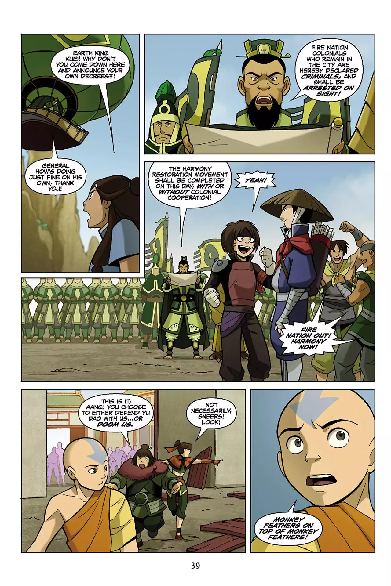 Avatar The Last Airbender - The Promise Chapter 3 page 40 - Chapter 3