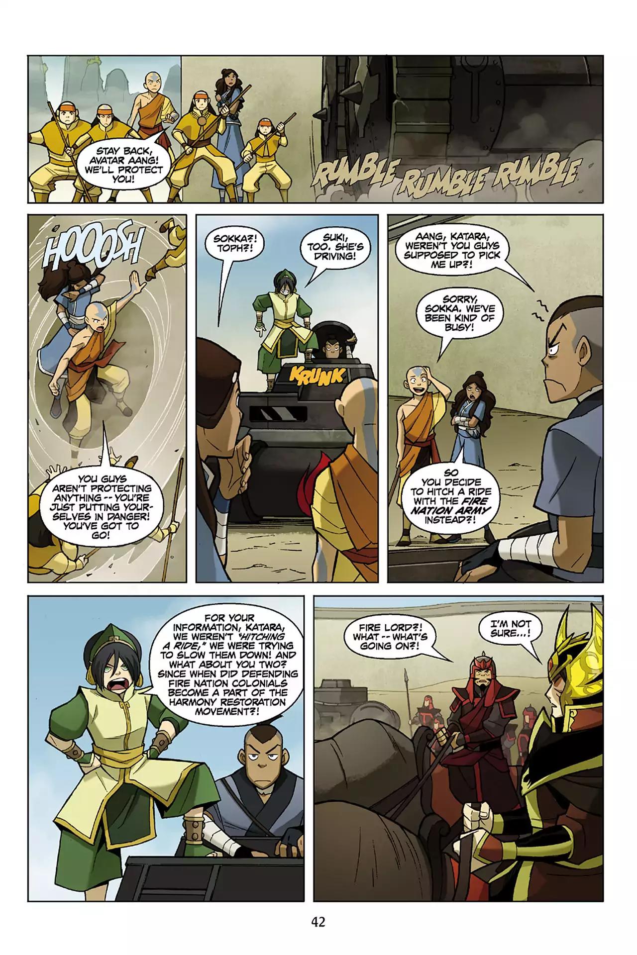 Avatar The Last Airbender - The Promise Chapter 3 page 42 - Chapter 3