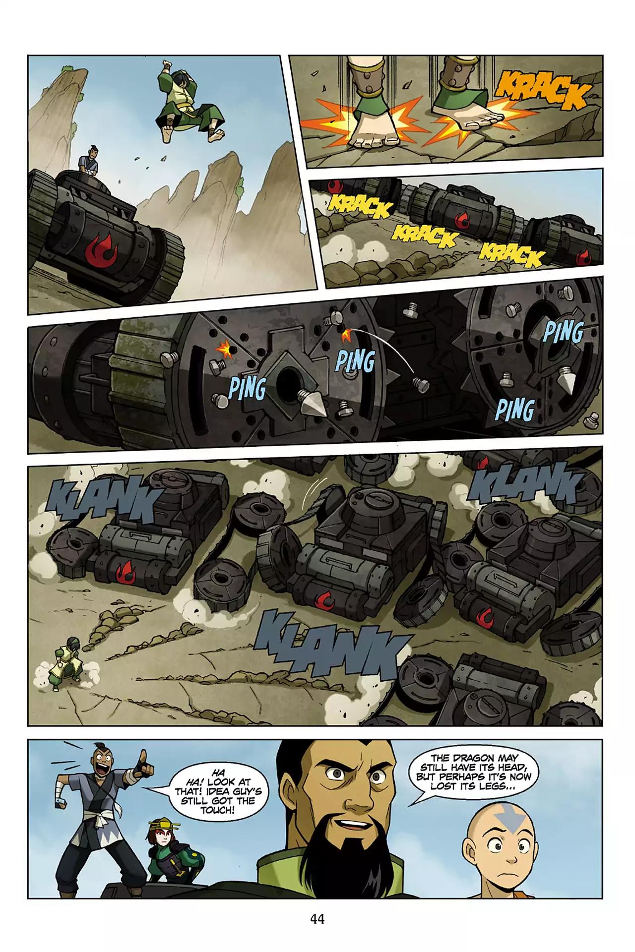 Avatar The Last Airbender - The Promise Chapter 3 page 44 - Chapter 3