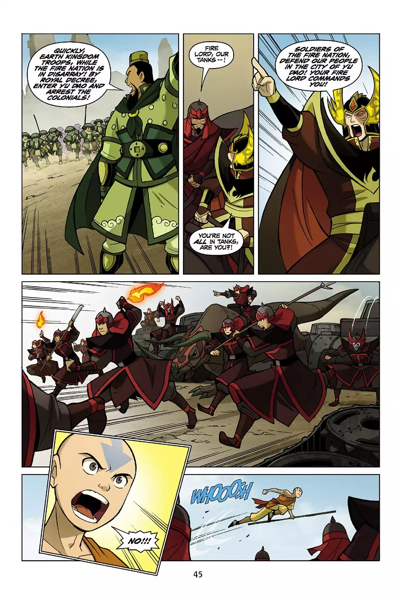 Avatar The Last Airbender - The Promise Chapter 3 page 45 - Chapter 3