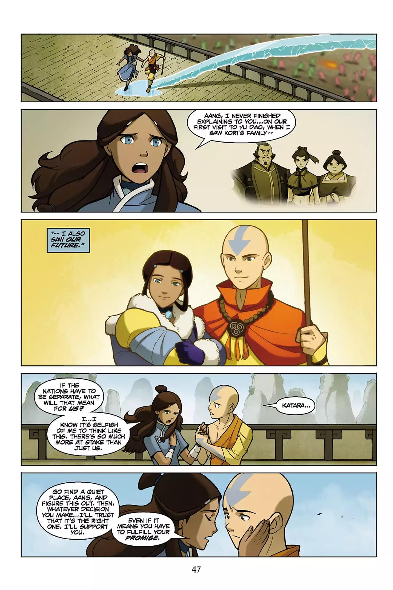Avatar The Last Airbender - The Promise Chapter 3 page 47 - Chapter 3