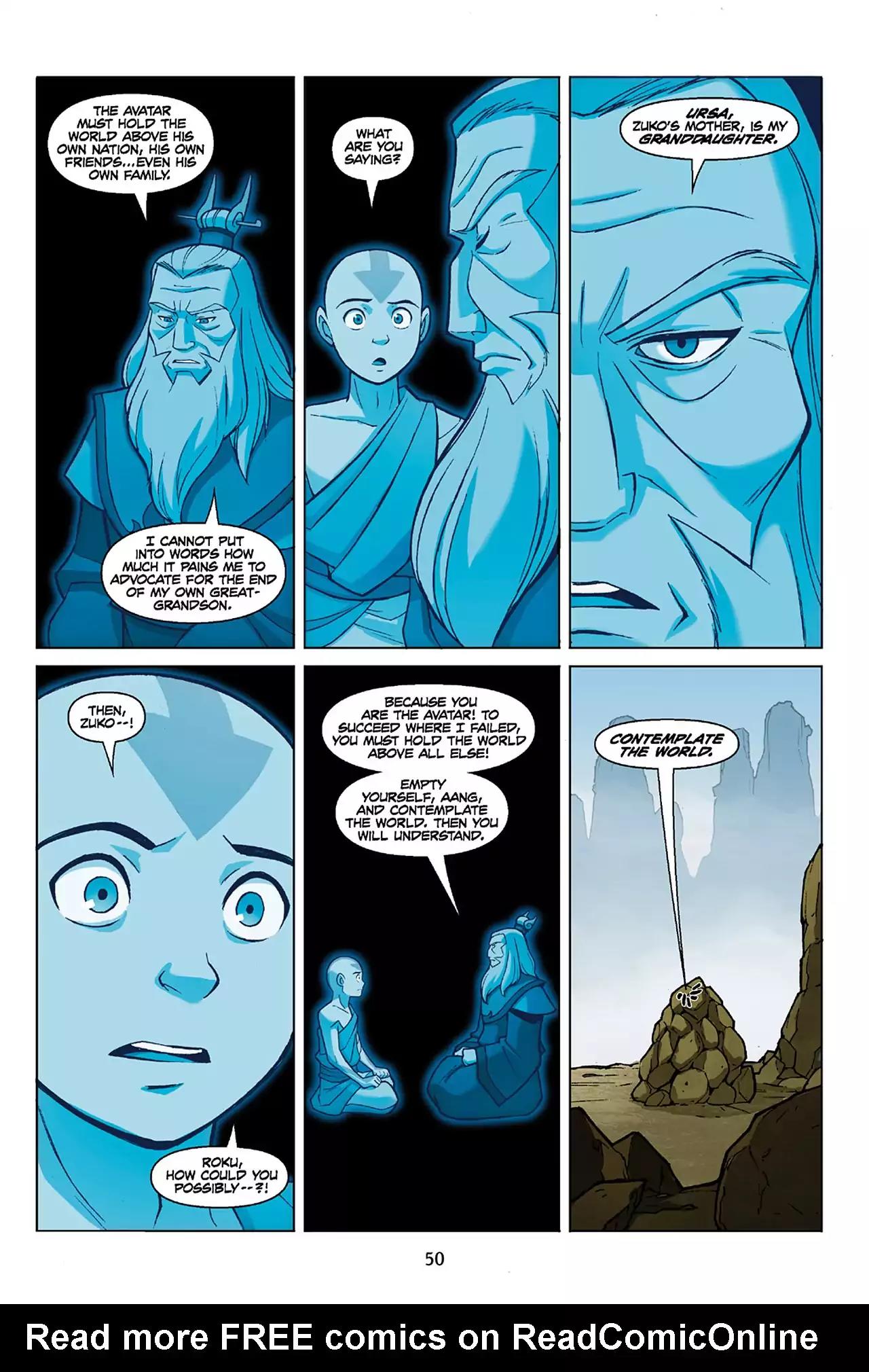 Avatar The Last Airbender - The Promise Chapter 3 page 50 - Chapter 3