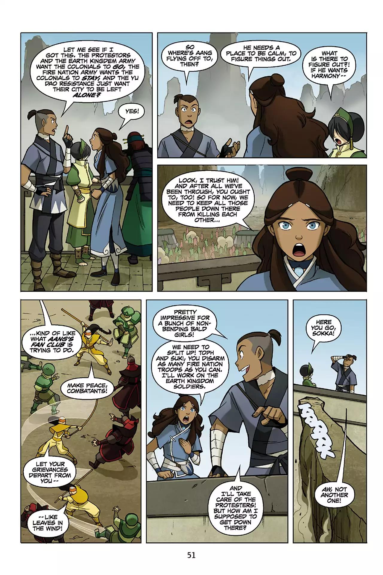 Avatar The Last Airbender - The Promise Chapter 3 page 51 - Chapter 3