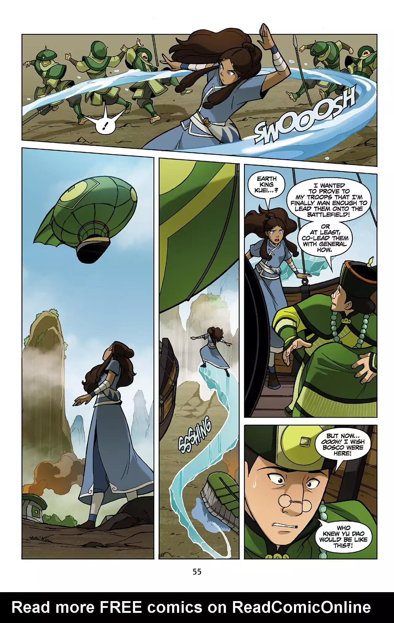 Avatar The Last Airbender - The Promise Chapter 3 page 55 - Chapter 3