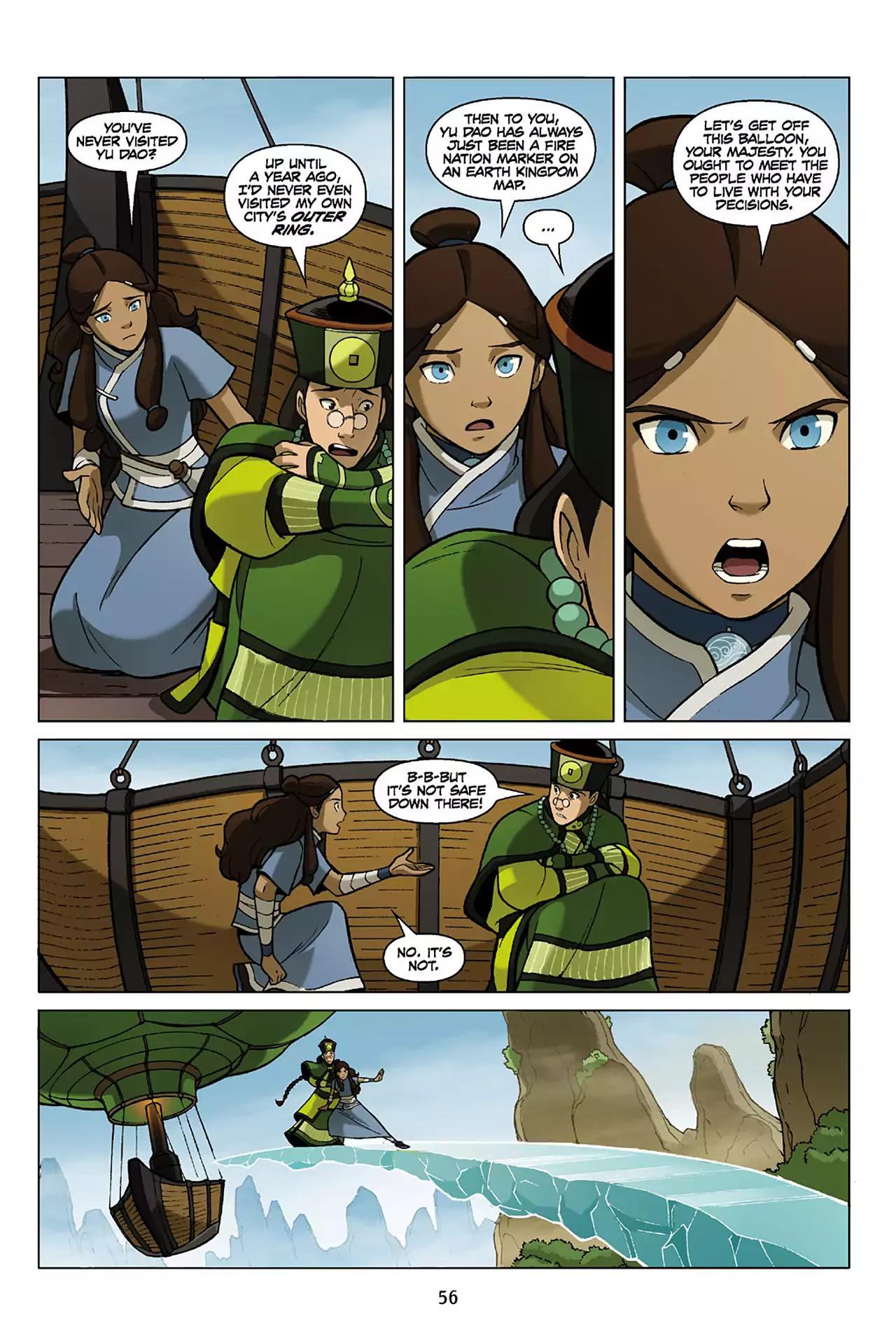Avatar The Last Airbender - The Promise Chapter 3 page 56 - Chapter 3
