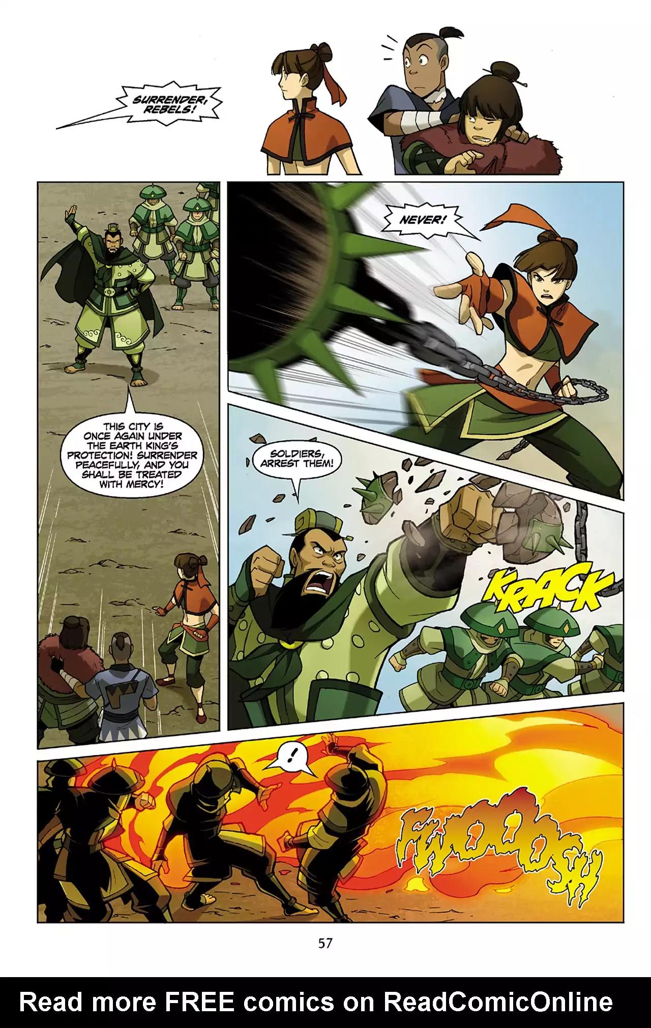Avatar The Last Airbender - The Promise Chapter 3 page 57 - Chapter 3