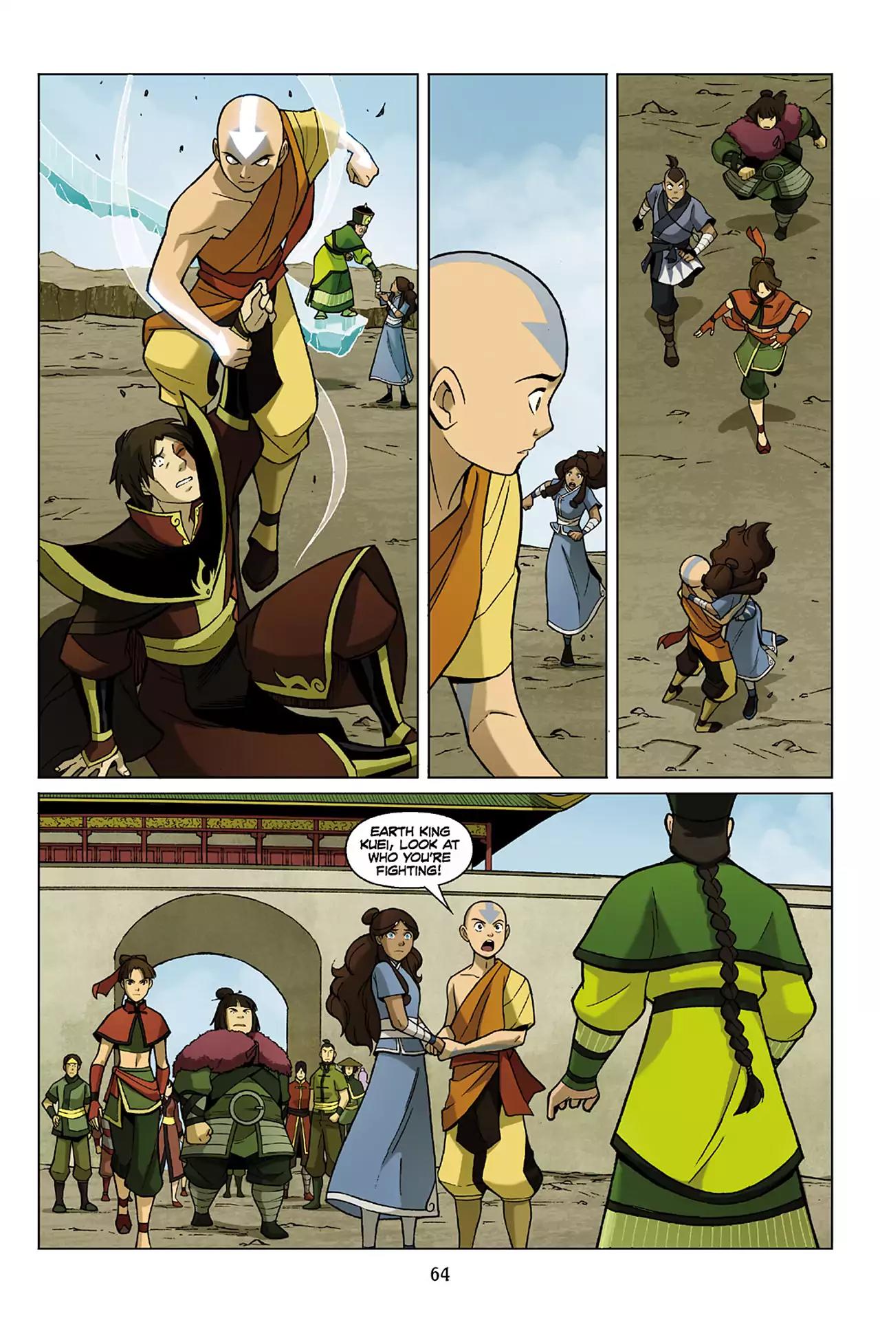 Avatar The Last Airbender - The Promise Chapter 3 page 64 - Chapter 3