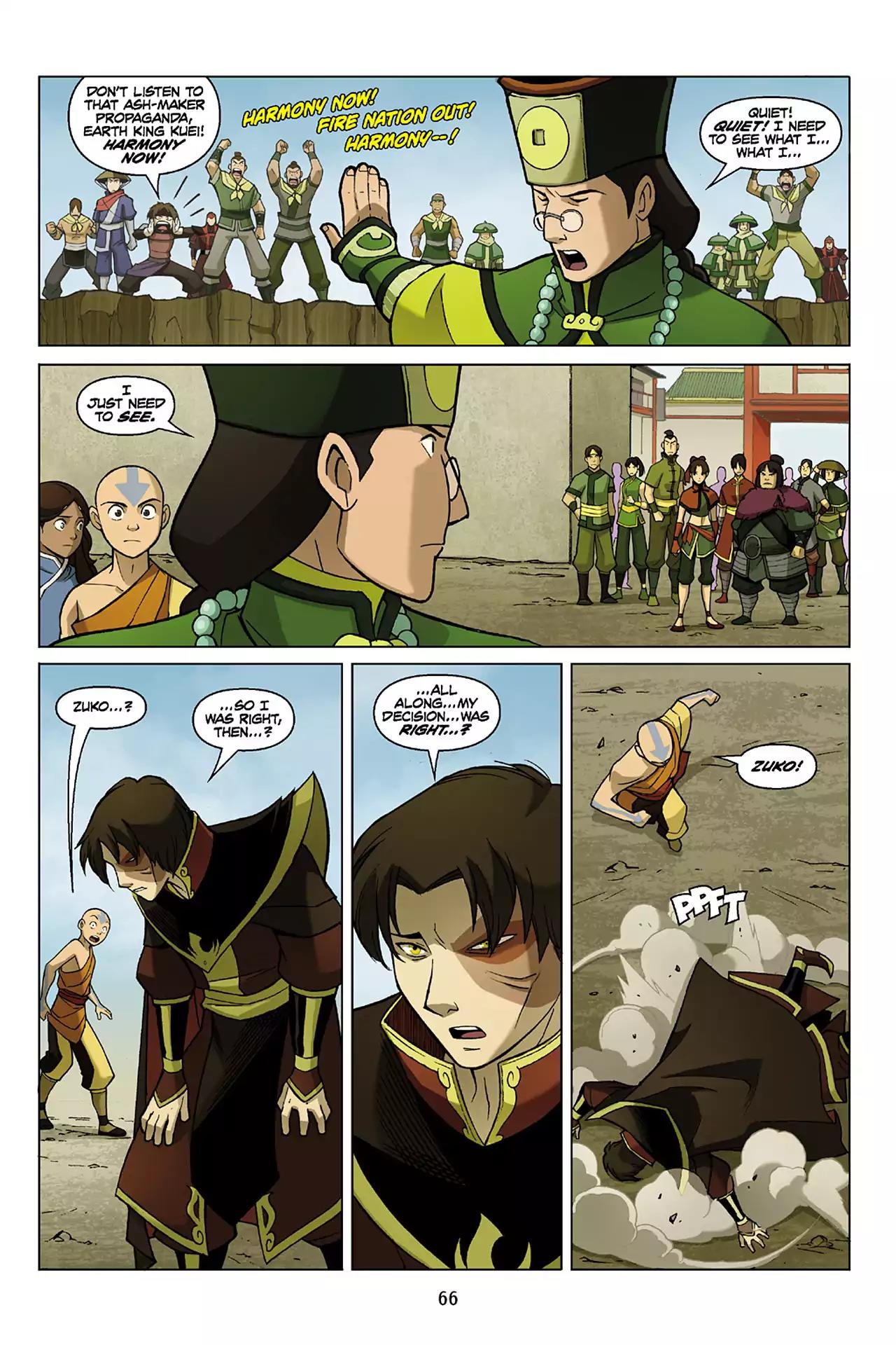 Avatar The Last Airbender - The Promise Chapter 3 page 66 - Chapter 3