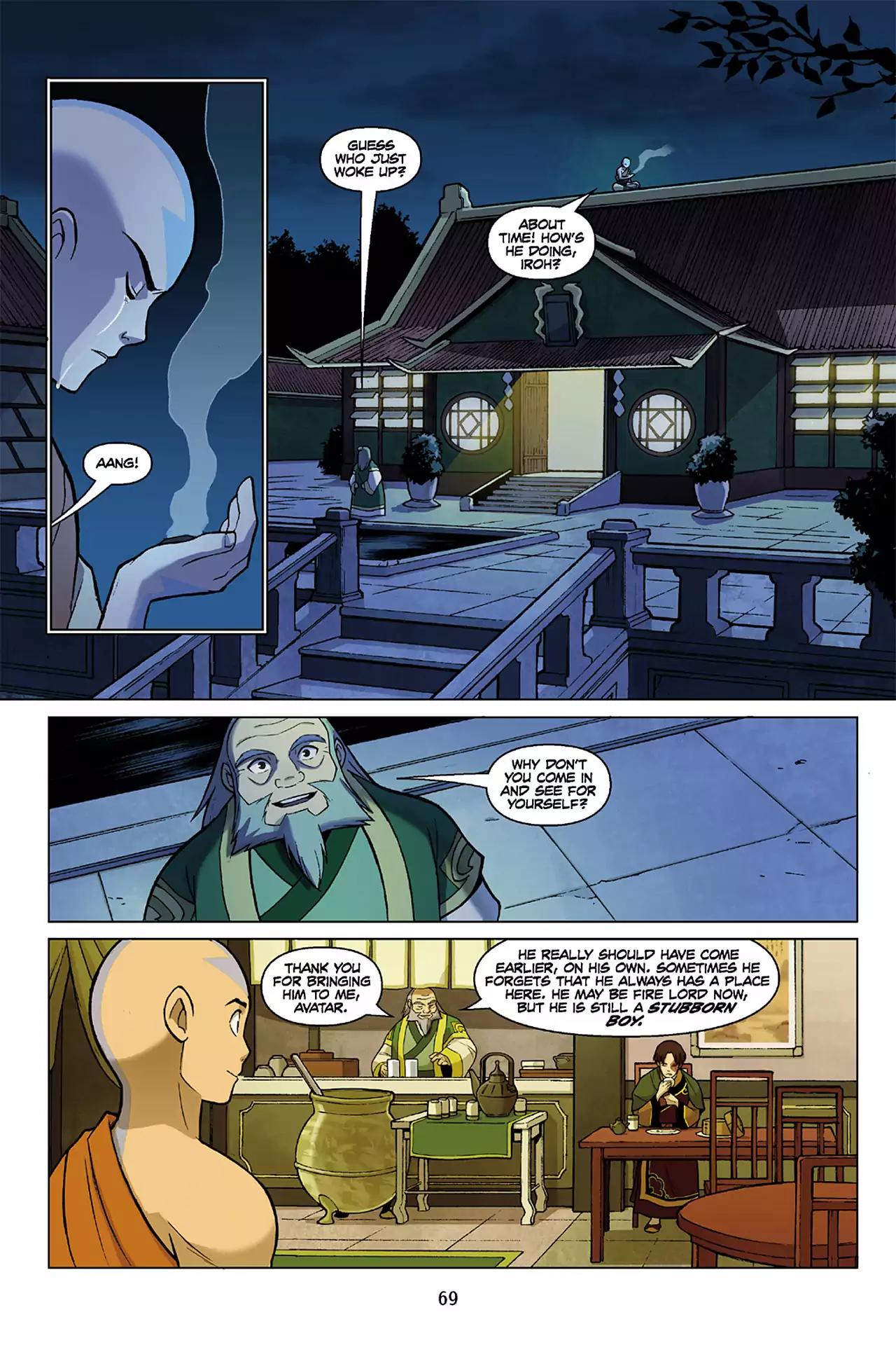 Avatar The Last Airbender - The Promise Chapter 3 page 69 - Chapter 3