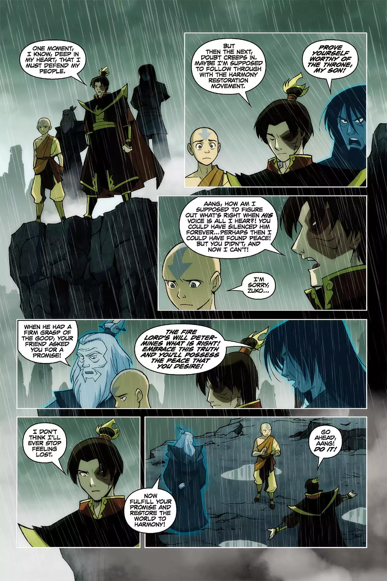 Avatar The Last Airbender - The Promise Chapter 3 page 7 - Chapter 3