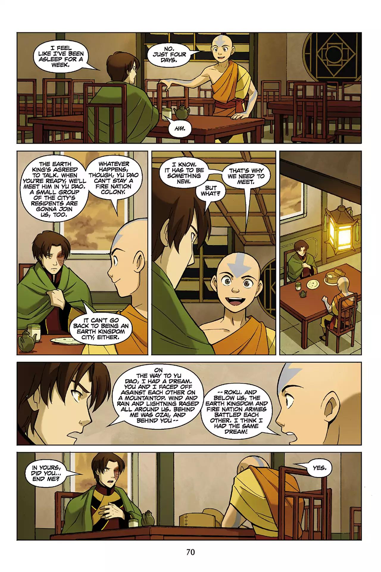 Avatar The Last Airbender - The Promise Chapter 3 page 70 - Chapter 3